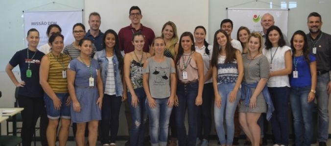 Novos colaboradores recebem as boas-vindas