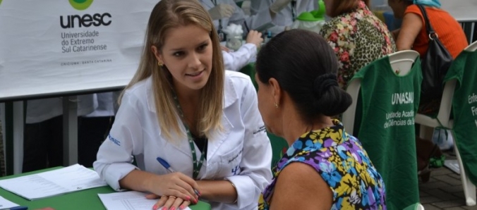 Unesc na Pra�a leva servi�os e atividades para Sombrio neste s�bado