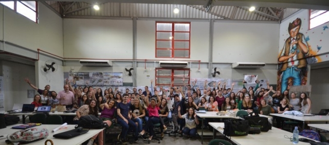 Revista CAU traz produ��es de alunos e professores do curso de Arquitetura e Urbanismo da Unesc