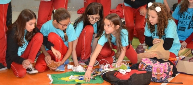Sorrisos e aprendizados na 4 Olimpada Cultural do Colgio Unesc