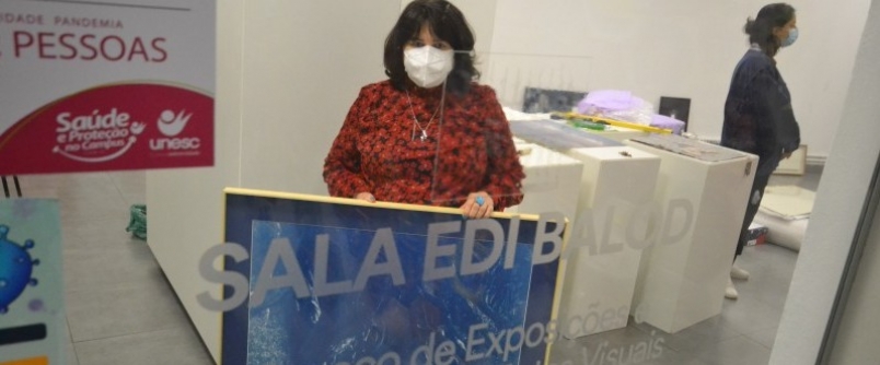 Sala Edi Balod recebe a exposio 