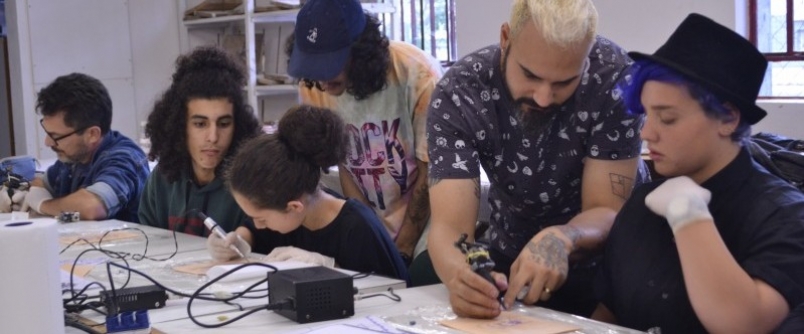 Vai comear a 2 Semana Acadmica dos cursos de Artes Visuais e Teatro