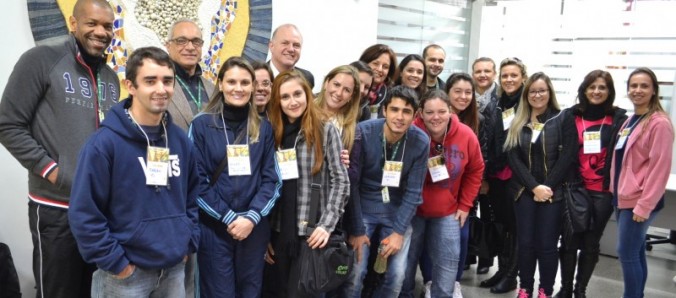 Funcion�rios tem momentos de aprendizado no Tour Unesc