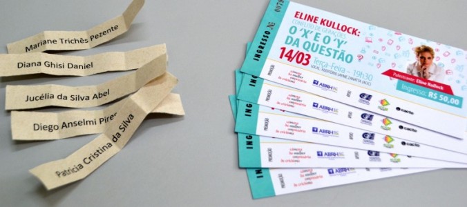 Colaboradores v�o assistir Eline Kullock