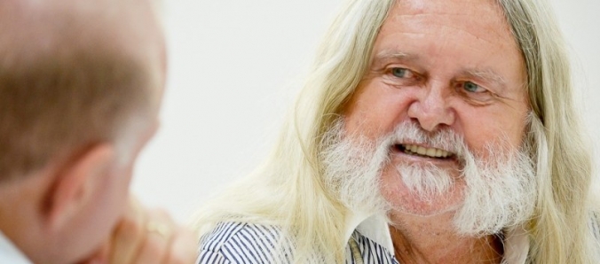 Exposi��o de Edi Balod traz sua trajet�ria art�stica � Unesc