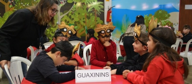 Museu de Zoologia promove Assembleia dos Bichos com estudantes do Col�gio Unesc