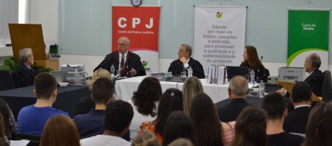 Unesc recebe C�mara Comercial do Tribunal de Justi�a