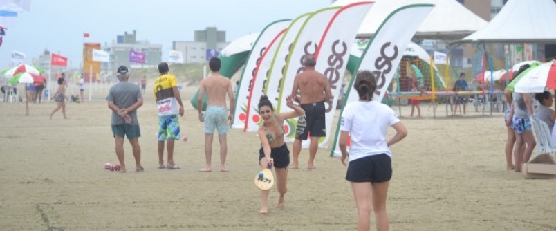 Ver�o Mais Unesc � atra��o nas areias do Balne�rio Rinc�o