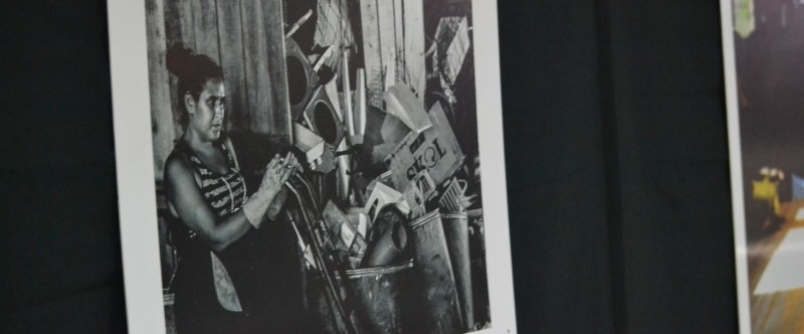 Exposio traz rotina de catadores para inspirar e conscientizar