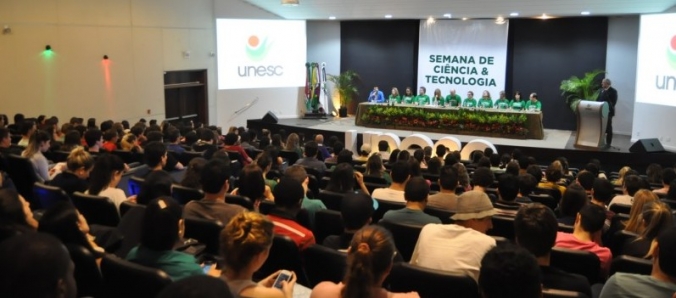 Semana de Ci�ncia e Tecnologia da Unesc � oficialmente aberta