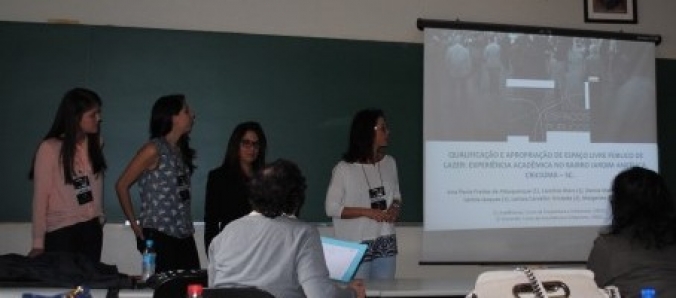 Estudantes de Arquitetura apresentam projeto em Congresso Internacional