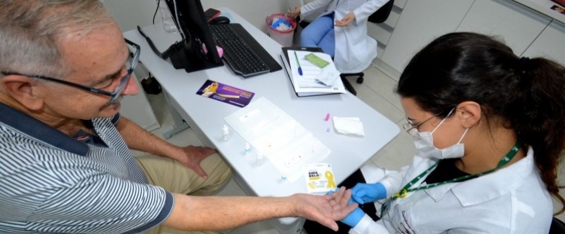 Unidade de Sade do Centro realiza campanha de rastreamento das hepatites virais