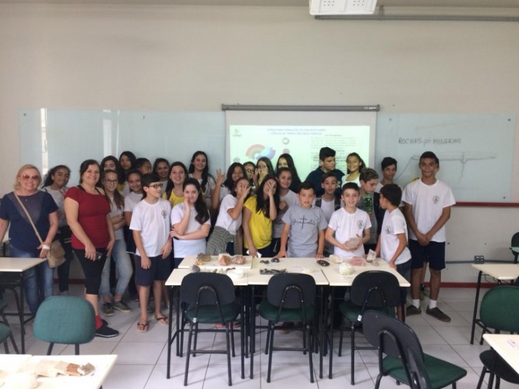 LabGeoRH recebe visita da Escola Joo Matias, de Ararangu