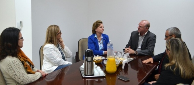 Vice-reitora da UFSC visita Unesc