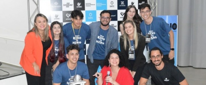 Unesc � vice-campe� do Startup Weekend Crici�ma 2023