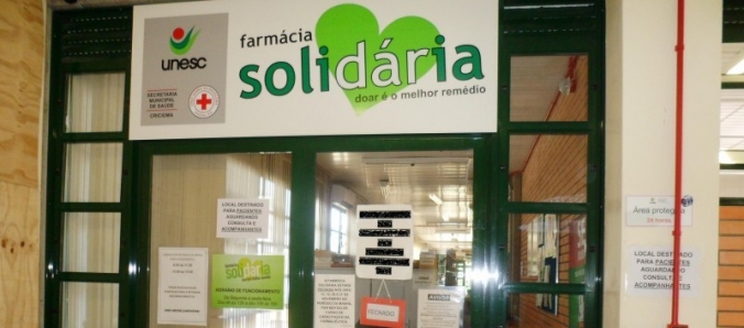 Farm�cia Solid�ria fechada devido ao curso de capacita��o