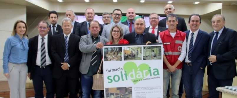 Farmcia Solidria  apresentada na Cmara de Vereadores de Cricima