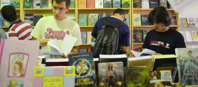 Feira do Livro � uma das atra��es do Congresso Ibero-Americano