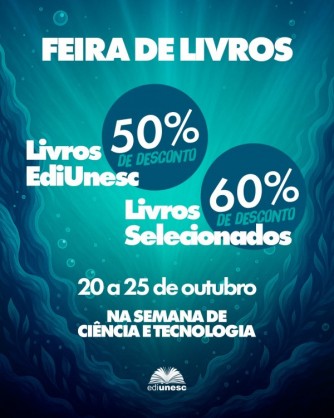 📚✨ Feira de Livros EdiUnesc ✨📚