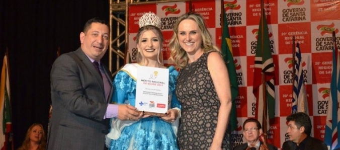 Destaque no Trof�u M�rito Regional de Sa�de