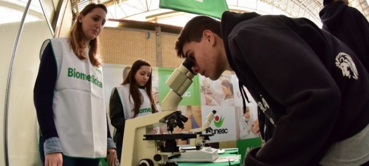 Unesc Profiss�es: uma viagem de conhecimento e experi�ncias