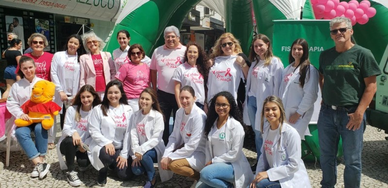 FISIOTERAPIA PARTICIPA DE A��O COMUNIT�RIA EM ARARANGU�