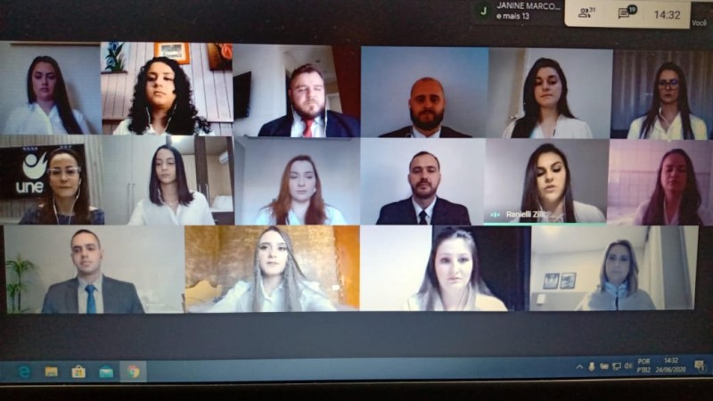 FORMATURA DOS ALUNOS DO CURSO DE FISIOTERAPIA: CERIMNIA VIRTUAL