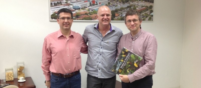 Unesc recebe pesquisador franc�s