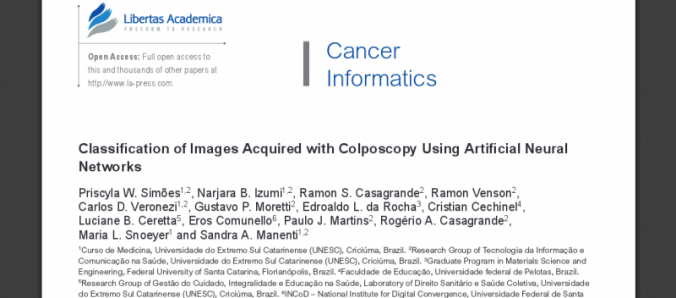 Professores, acadmicos e egressos publicam artigo em revista internacional