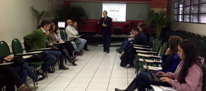 Alunos extensionistas participam de capacita��o