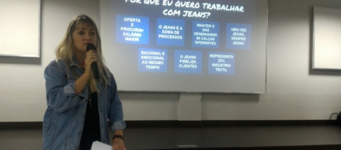 Jeans e prote��o dos direitos de cria��es foram temas da Aula Inaugural de Moda
