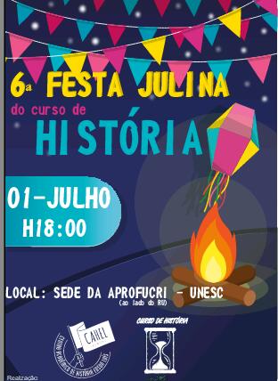 Festa Junina do Curso de Hist�ria