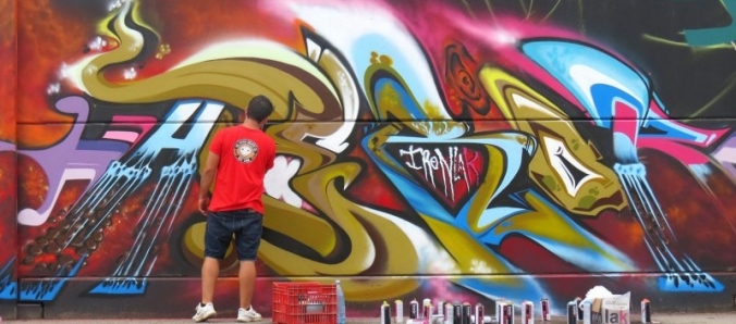 Setor de Arte e Cultura inicia Oficina de Grafite neste s�bado