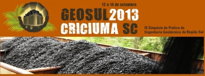 Unesc recebe Geosul, que vai discutir a pr�tica da engenharia geot�cnica