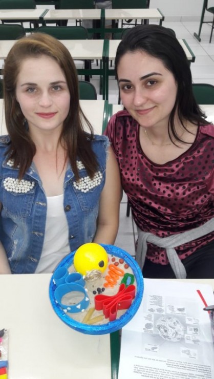 REPRESENTA��O DE C�LULAS HUMANAS EM SALA DE AULA