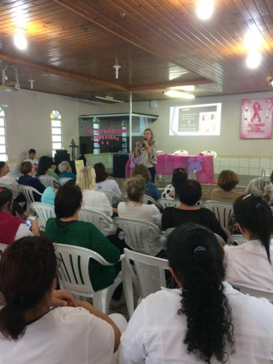 PALESTRA SOBRE INCONTIN�NCIA URIN�RIA NO MUNIC�PIO DO RINC�O