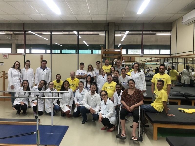 PARCERIA ENTRE A FISIOTERAPIA DA UNESC E ASCADIM