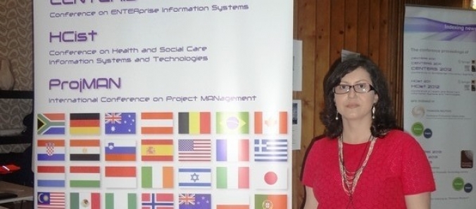 Professora Priscyla Sim�es participa do International Conference on Health and Social Care Information Systems and Technologies (HCist'2013)