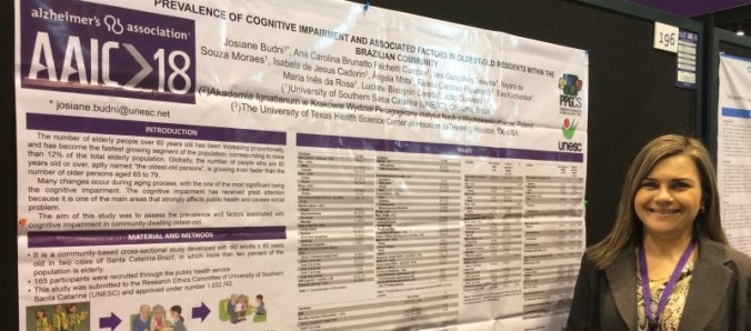 Trabalho desenvolvido na Unesc � apresentado em Confer�ncia Internacional de Alzheimer