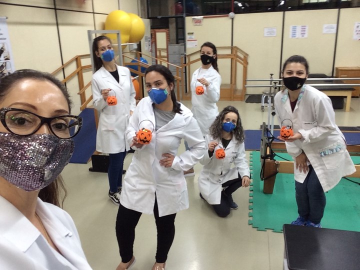 COMEMORAO DO HALLOWEEN NA FISIOTERAPIA