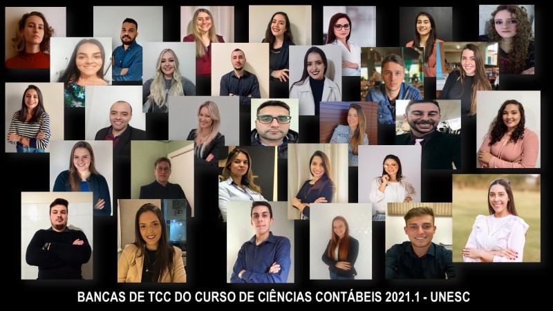 BANCAS DE TCC DO CURSO DE CINCIAS CONTBEIS DA UNESC 2021.1