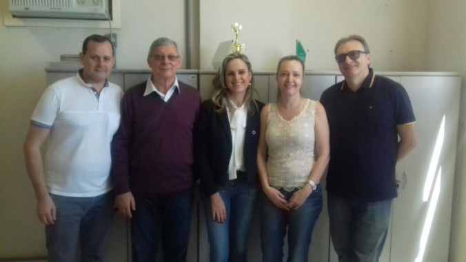 Visita do Coordenador Estadual de Sade bucal de santa Catarina