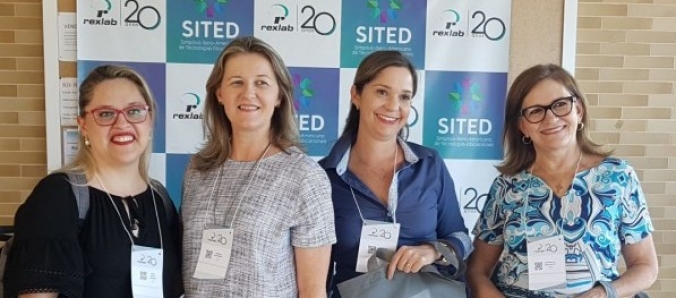 Professoras da Unesc relatam experi�ncias em Simp�sio Ibero-Americano