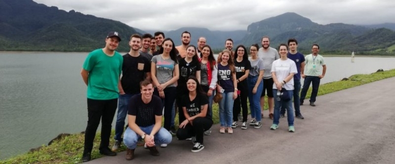 Engenharia Civil realiza visita t�cnica � barragem do rio S�o Bento