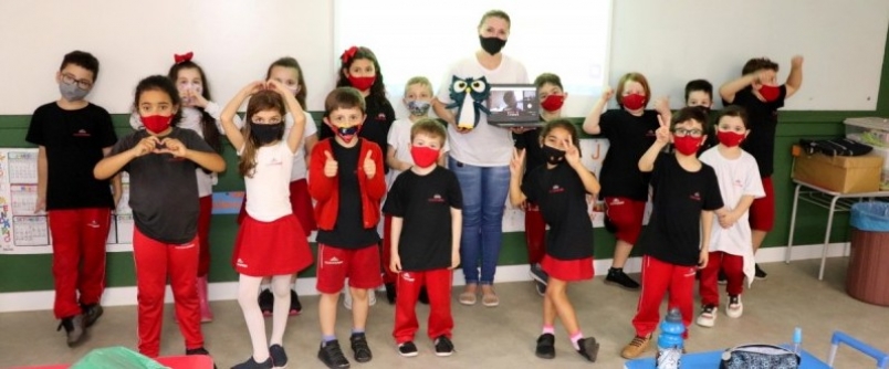 Experi�ncia com aprendizagem digital traz pr�mio para o Col�gio Unesc