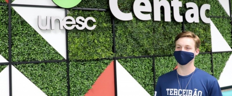 Antes da visita, a escolha por Biomedicina na Unesc