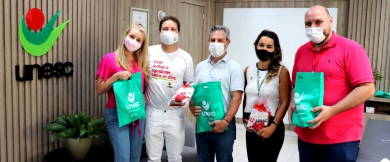 Odontologia da Unesc segue cuidando da sa�de bucal das crian�as da Afasc