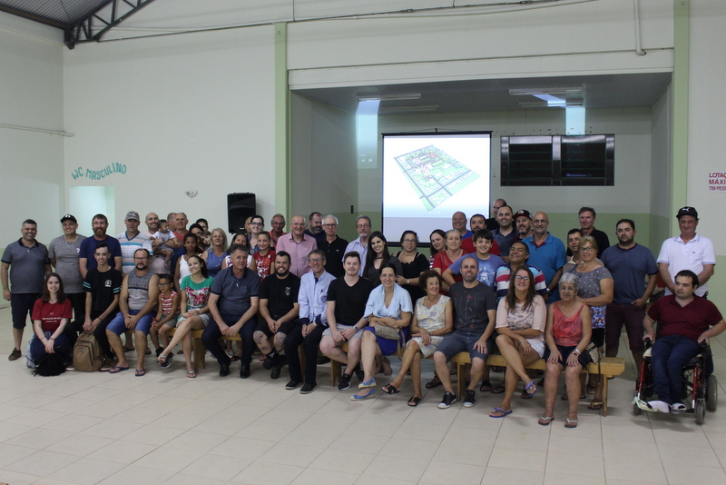 Projeto de extens�o colabora para um novo espa�o comunit�rio em Forquilhinha