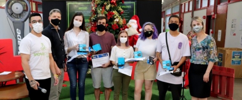 Unesc entrega premia��o aos finalistas do Inova Jovem e Feira da Inova��o