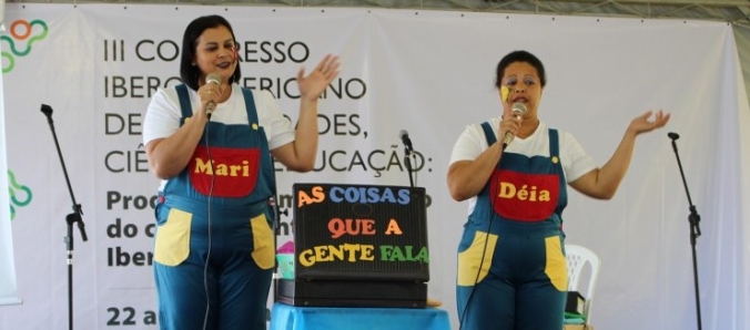 Contao de histria desperta a imaginao de estudantes do Colgio Unesc